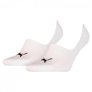 Calcetines Puma No-Show Socks 2 Pack Mujer Blancos | 79213-FOAZ