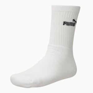 Calcetines Puma Sport Socks 6 Pack Hombre Blancos | 72593-RBUG