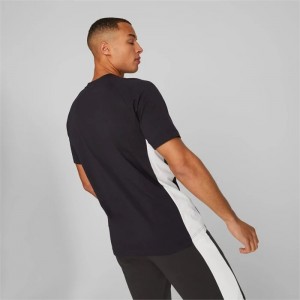 Camiseta Puma DYNA-MIX Hombre Negros | 75803-YFZT