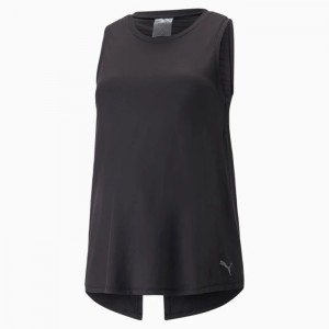 Camiseta Puma Maternity Relaxed Training Tank Mujer Negros | 68753-JQUW