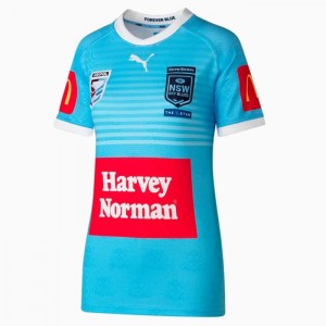 Camiseta Puma NSW Sky Blues Replica Mujer Azules | 61254-FTHC