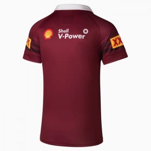 Camiseta Puma Queensland Maroons Replica Hombre Vino | 26740-IYFZ