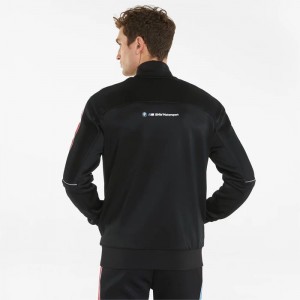 Chamarras Puma BMW M Motorsport T7 Track Hombre Negros | 14528-FKLE