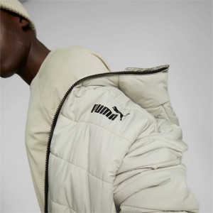 Chamarras Puma Essentials Padded Hombre Grises | 57063-NUZG
