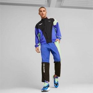 Chamarras Puma Mercedes-AMG Petronas Motorsport Woven Hombre Azul Rey Azules | 89653-XSEI