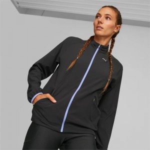 Chamarras Puma RUN ULTRAWEAVE Running Mujer Negros | 09145-WKDT