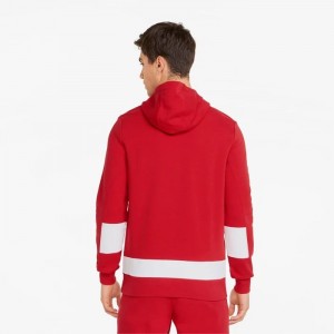 Chamarras Puma Scuderia Ferrari Race Hooded Sweat Hombre Rosso Corsa | 62091-NUTL