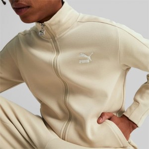 Chamarras Puma T7 Track Hombre Granola | 31752-EHGT