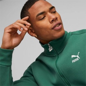 Chamarras Puma T7 Track Hombre Vine | 12374-CASR