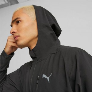 Chamarras Puma Train ULTRAWEAVE Training Hombre Negros | 82413-LFDC