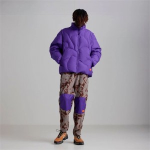Chamarras Puma x PERKS AND MINI Puffer Hombre Morados | 23457-TVLH