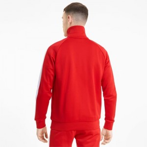 Chandals Puma Iconic T7 Track Jacket Hombre Rojos | 08273-KBRD