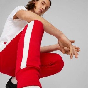 Chandals Puma Iconic T7 Track Pants Hombre Rojos | 64821-DAHW