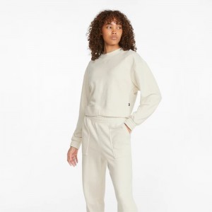 Chandals Puma Loungewear Mujer Beige | 47605-JDBU