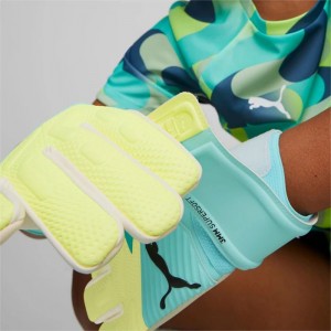 Equipo Puma FUTURE Match Negative Cut Football Goalkeeper Gloves Hombre Amarillos | 37045-QPZV