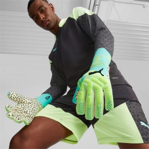 Equipo Puma FUTURE Ultimate Negative Cut Football Goalkeeper Gloves Hombre Amarillos | 63874-RLJB