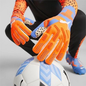 Equipo Puma FUTURE Ultimate Negative Cut Football Goalkeeper Gloves Hombre Naranjas Azules | 34276-YUOQ