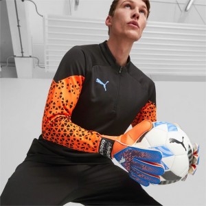 Equipo Puma ULTRA Grip 4 RC Goalkeeper Gloves Hombre Naranjas Azules | 12485-WPUF