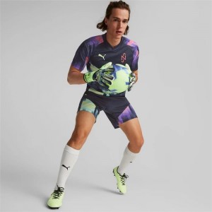 Equipo Puma ULTRA Ultimate 1 Negative Cut Football Goalkeeper's Gloves Mujer Azules | 84257-SGFR