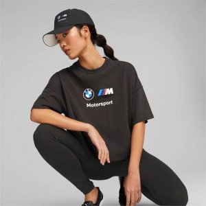 Gorras Puma BMW M Motorsport BB Hombre Negros | 60983-QMXF
