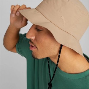 Gorras Puma PRIME Techlab Bucket Mujer Marrom | 75802-FJWL