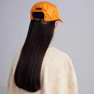 Gorras Puma PUMA x PERKS AND MINI Foldable Mujer Naranjas Rojos Oscuro | 04867-XCBM