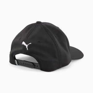 Gorras Puma P Golf Hombre Negros Blancos | 43079-PHBL