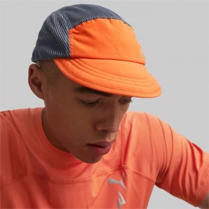 Gorras Puma SEASONS Mesh Hombre Rojos Grises | 32165-KDBR