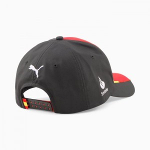 Gorras Puma Scuderia Ferrari Carlos Sainz Replica Hombre Negros | 76201-UPVH