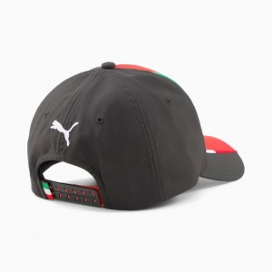 Gorras Puma Scuderia Ferrari Rep Team Mujer Negros | 70691-DHLW