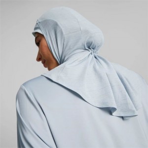 Gorras Puma Sports Running Hijab Mujer Plateadas Grises | 79031-XEUO