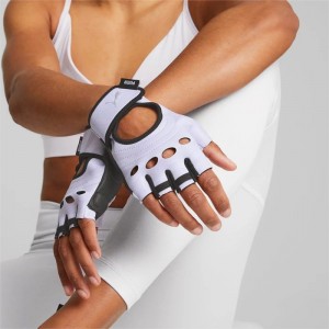 Guantes Puma AT Shift Unisex Training Gloves Mujer Lavanda | 76894-PNQE