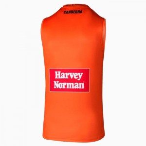 Guernseys Puma GWS Giants Replica AWAY Hombre Naranjas | 65798-IJEW