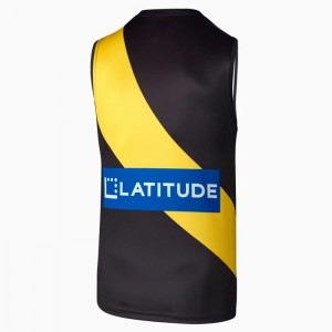 Guernseys Puma Richmond Football Club Replica Home Hombre Negros | 46023-HNJZ
