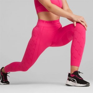 Leggins Puma EVOKNIT 7/8 Mujer Morados Grises | 14509-CMUW