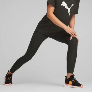 Leggins Puma EVOSTRIPE High-Waist Mujer Negros | 24576-SRYM