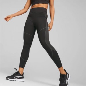 Leggins Puma FormKnit Seamless Training Mujer Negros Grises | 51403-TMPA