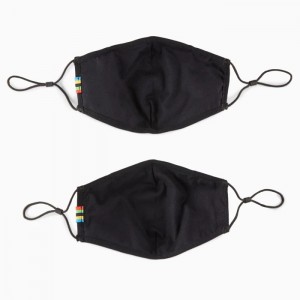 Mascarilla Puma PUMA II Face Mask 2-Pack Mujer Negros | 72609-NXFL