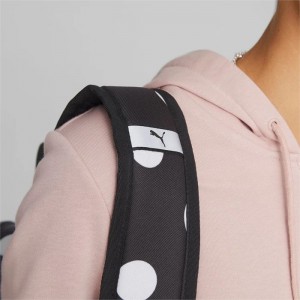 Mochilas Puma Phase Printed Mujer Negros | 12945-JGNI