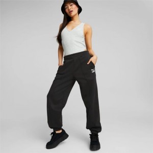 Pantalon Deportivo Puma Classics Mujer Negros | 40563-QFYK