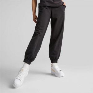 Pantalon Deportivo Puma DOWNTOWN Mujer Negros | 62075-UIXN