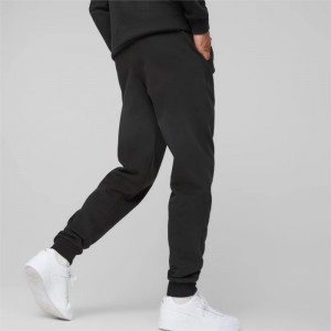 Pantalon Deportivo Puma Essentials Elevated Hombre Negros | 73961-REVY