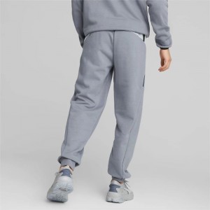 Pantalon Deportivo Puma PUMATECH Hombre Grises | 20539-DTCX