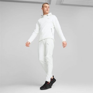 Pantalon Puma EVOSTRIPE Hombre Blancos | 87963-VZTL