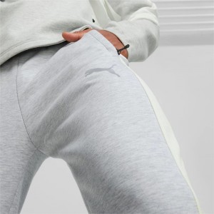 Pantalon Puma EVOSTRIPE Hombre Grises Claro | 08417-TOEW