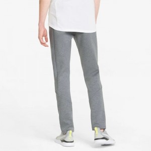 Pantalon Puma EVOSTRIPE Hombre Grises | 75208-VEYH