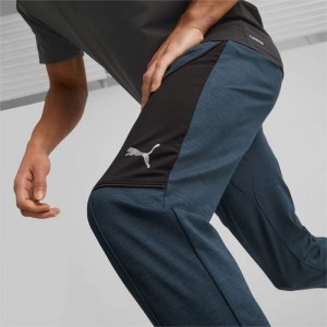 Pantalon Puma Train CLOUDSPUN Training Jogger Hombre Azules | 82376-QPRK