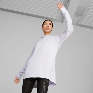 Ropa Deportiva Puma Modest Activewear Training Hoodie Mujer Lavanda | 84793-WNQJ