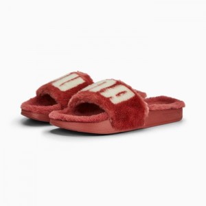Sandalias Puma Leadcat 2.0 Fuzzs Mujer Blancos | 95318-FHTW