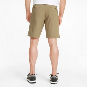 Short Puma 101 South Golf Shorts Hombre Marrom | 09741-GFUO